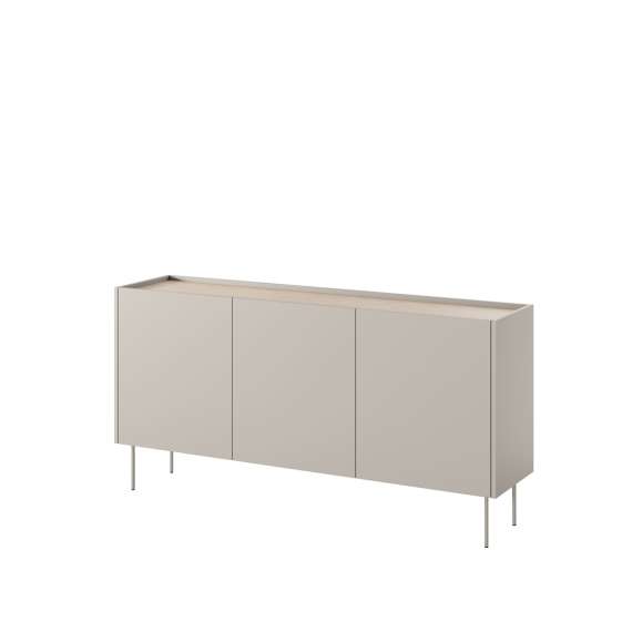 Skjenk Desin 170 - cashmere og eik - 3 dører