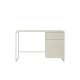 Skrivebord Asha 120x55 cm - cashmere - med oppbevaring