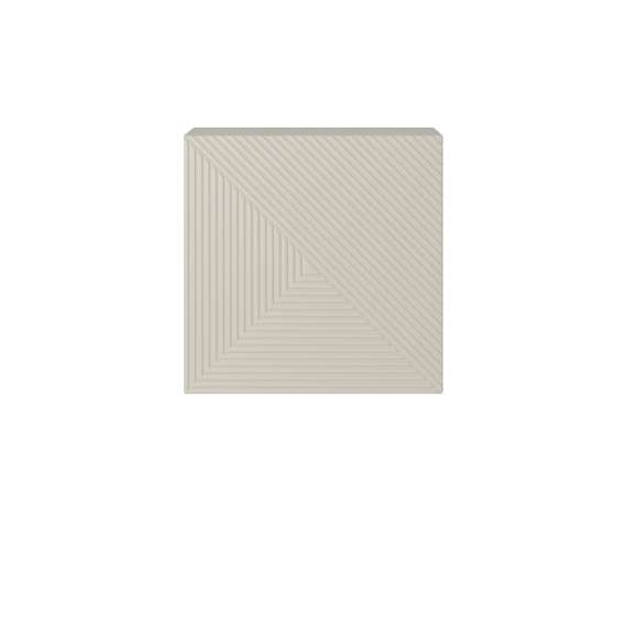 Vegghengt skap Asha 40x40 cm - cashmere - 1 dør