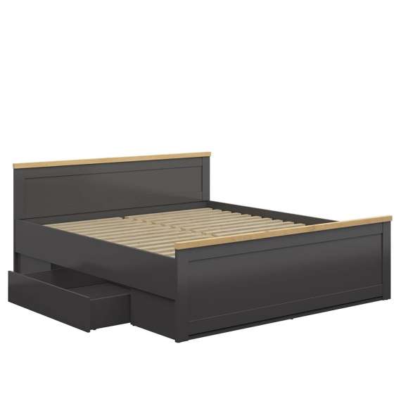 Seng Lokarno 180x200 cm - 2 skuffer