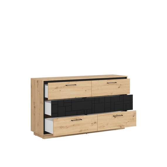 Kommode Pont 160x90 cm - 6 skuffer