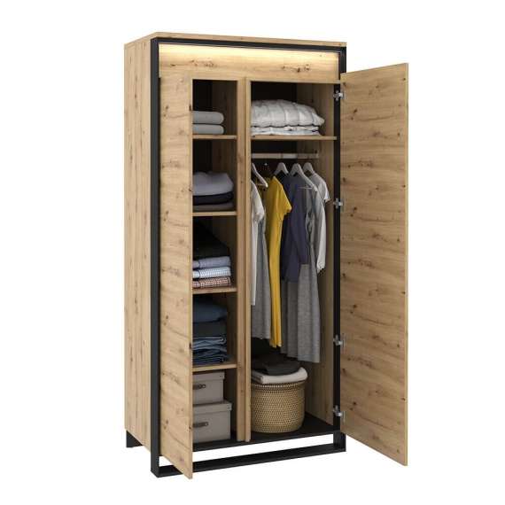 Garderobeskap Quant 95x195 cm - Trelook