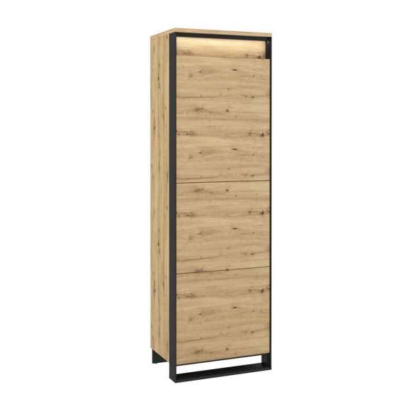 Skap Quant 60x195 cm - Trelook - LED belysning