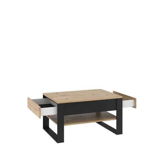 Sofabord Quant 100x55 cm - Trelook - med skuffer