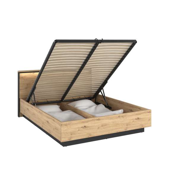 Seng Quant 160x200 cm - med oppbevaring