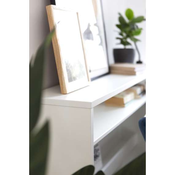 Work Concept skrivebord 115 cm - Sammenleggbart skrivebord - hvit matt