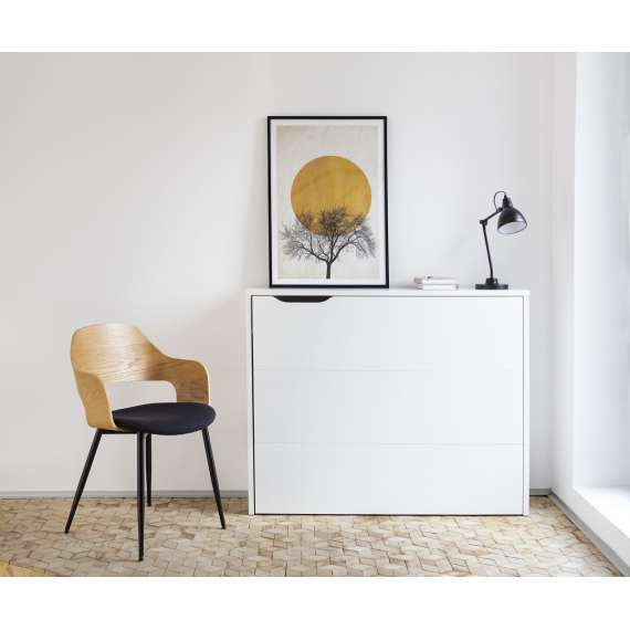 Skrivebord Work Concept 115 cm - Sammenleggbart skrivebord - Hvit matt