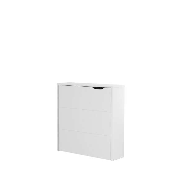 Work Concept Slim skrivebord 90 cm - sammenleggbart - hvit matt