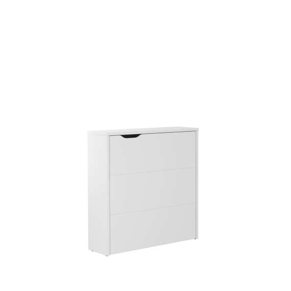 Work Concept Slim skrivebord 90 cm - sammenleggbart - hvit matt