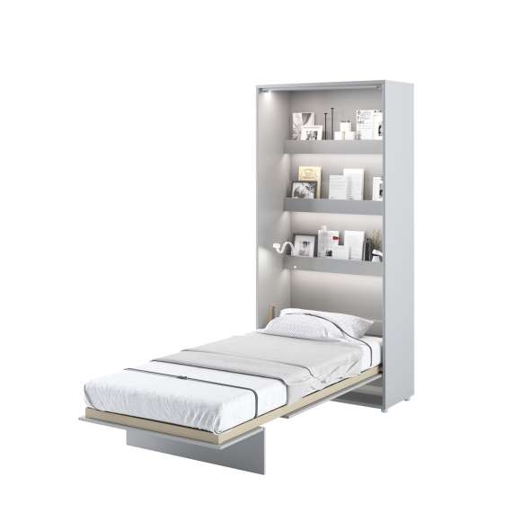 Skapseng Bed Concept 90 x 200 - vertikal - grå matt