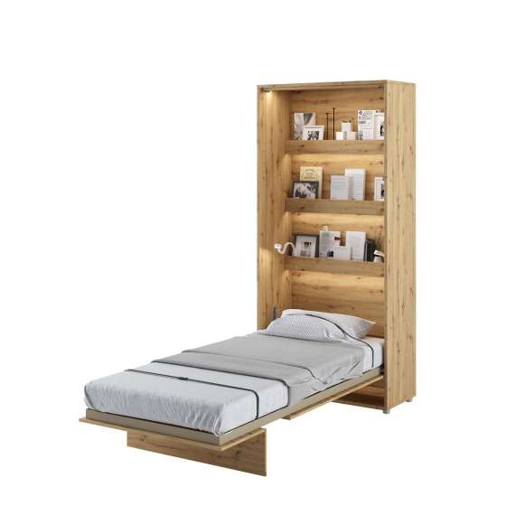 Skapseng Bed Concept 90 x 200 - vertikal - eik