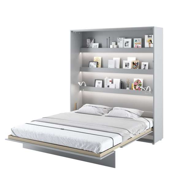 Skapseng Bed Concept 180 x 200 - vertikal - grå matt