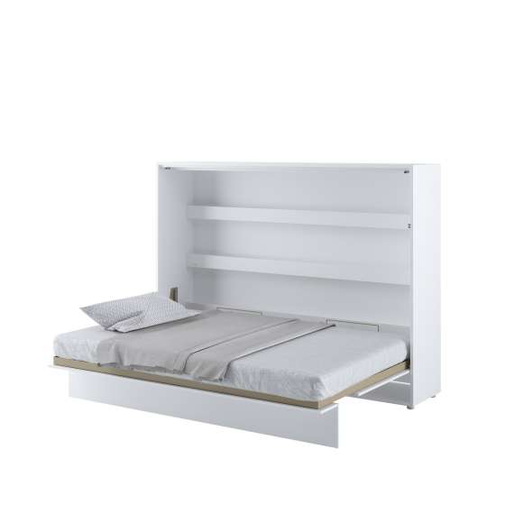 Skapseng Bed Concept 140x200 - horisontal - hvit høyglans