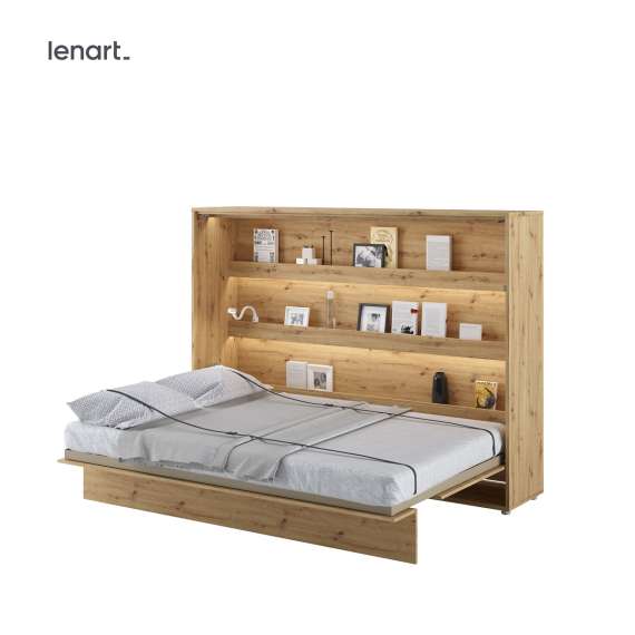 Skapseng Bed Concept 140x200 - horisontal - eik