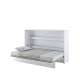 Skapseng Bed Concept 120x200 - horisontal - hvit matt