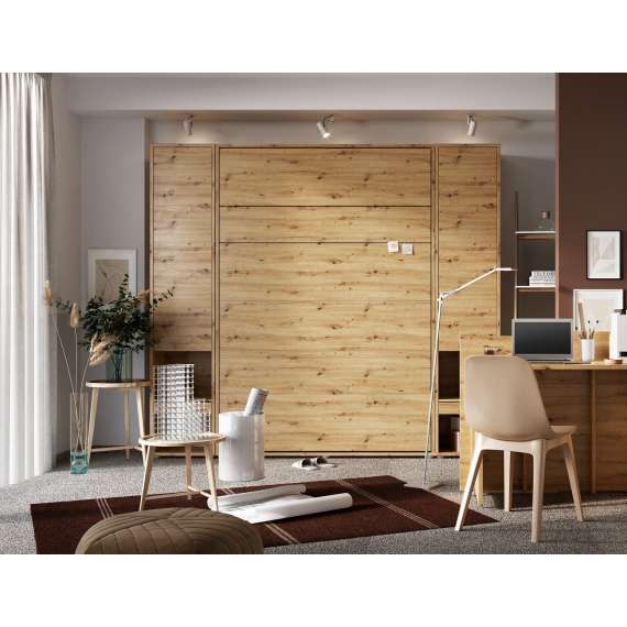 Skapseng Bed Concept 120 x 200 - horisontal - eik