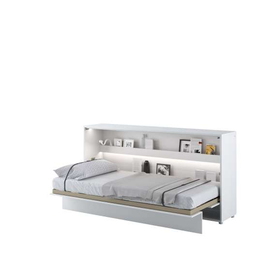 Skapseng Bed Concept 90 x 200 - horisontal - hvit matt
