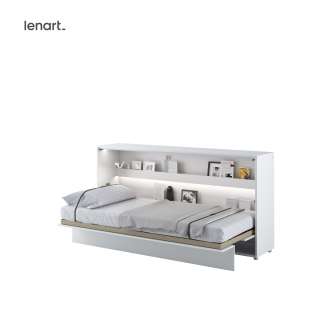 Skapseng Bed Concept 90x200 - horisontal - hvit matt