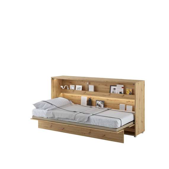 Skapseng Bed Concept 90x200 - horisontal - eik