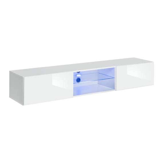 Tv-benk Switch 180x30 cm - vegghengt - ulike farger