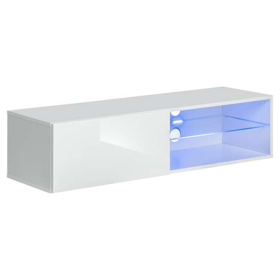 Tv-benk Switch 120x30 - vegghengt - ulike farger