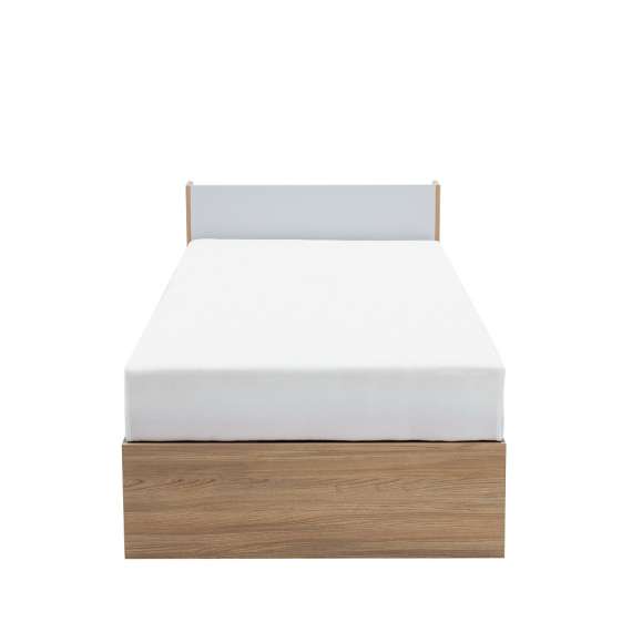 Seng Imola 90x200 cm - venstre - med madrass og oppbevaring