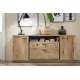 Skjenk Campinas 180x81 cm - eik - ferdigmontert