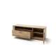 Tv-benk Campinas 180x61 cm - eik - ferdigmontert