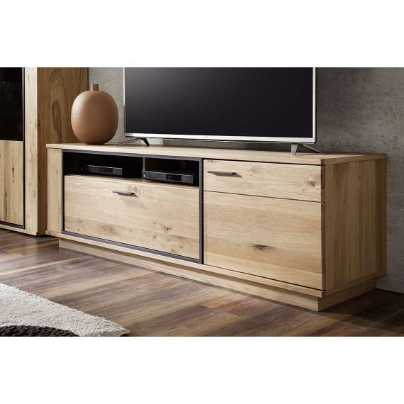 Tv-benk Campinas 180x61 cm - eik - ferdigmontert