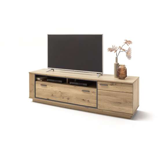 Tv-benk Campinas 210x61 cm - eik - ferdigmontert