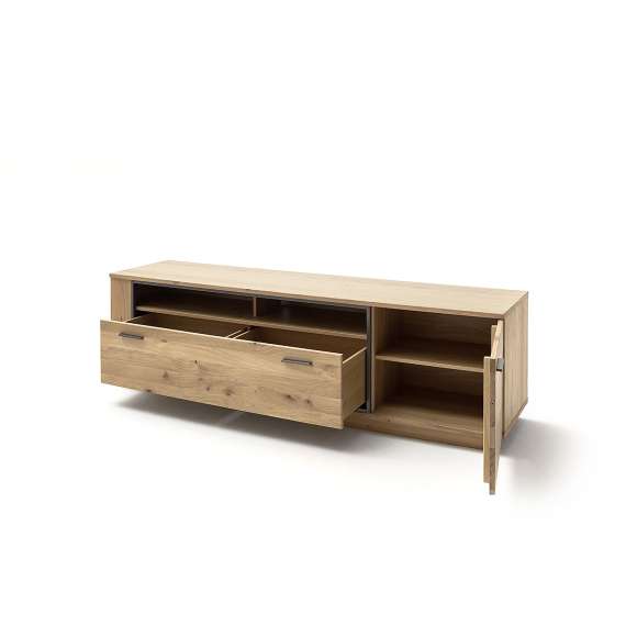 Tv-benk Campinas 210x61 cm - eik - ferdigmontert