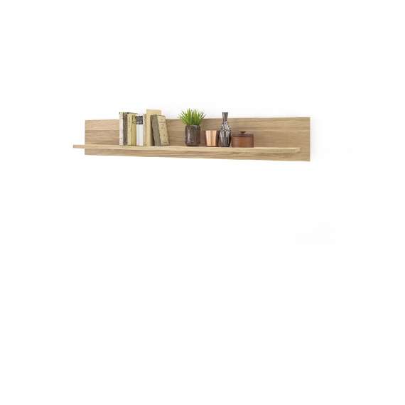 Hylle Campinas 150x24 cm - eik - veggmontert