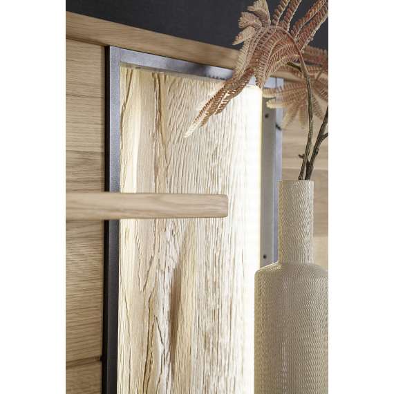 Veggpanel Campinas 185x73 cm - eik - veggmontert