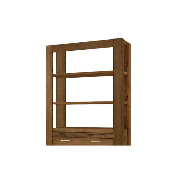 Reol Velvet 116x200 cm - rustikk eik