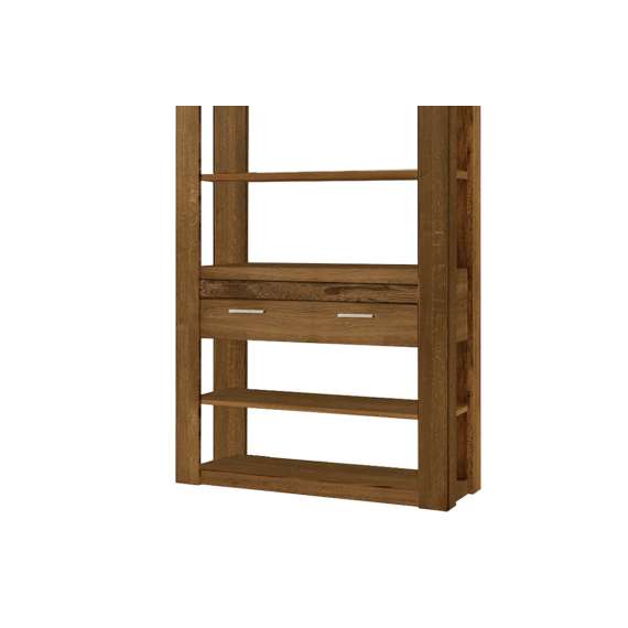 Reol Velvet 116x200 cm - rustikk eik