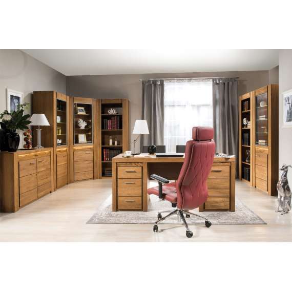 Reol Velvet 116x200 cm - rustikk eik