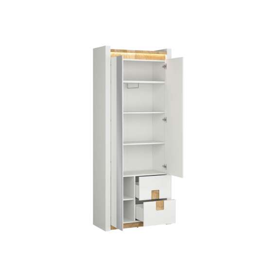 Garderobeskap Alameda 82x201 cm - Entré - med speil