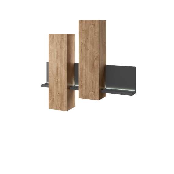 Skjenk Bota 140x86 cm - Antrasitt - Trelook