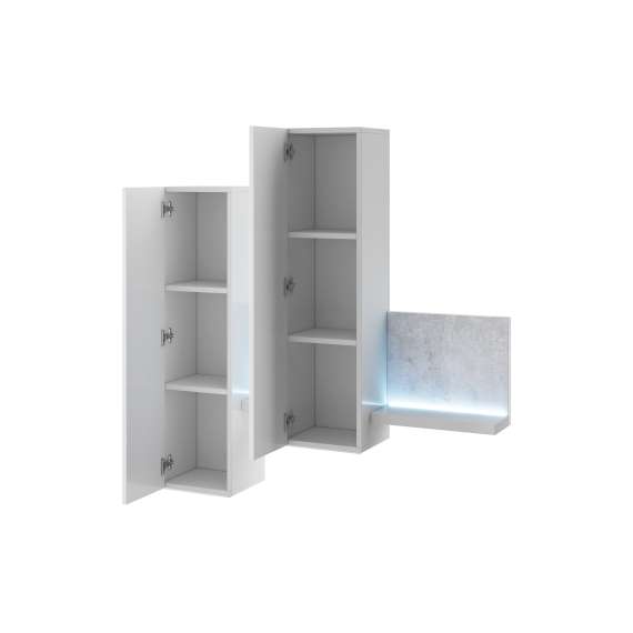 Skjenk Bota 140x86 cm - Antrasitt - Trelook