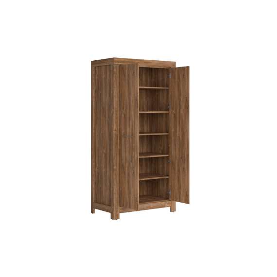 Garderobeskap Gent 98x201cm - 2 dører