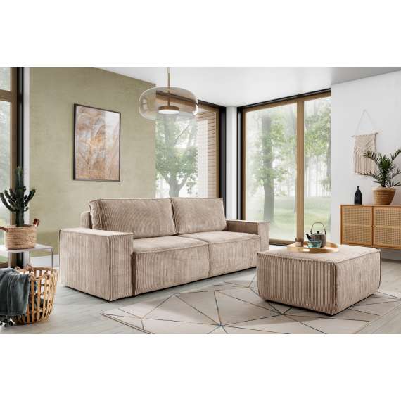 Sofa Flabio 245x95 cm - sovesofa - flere farger