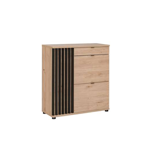 Entresett Pedro III  - hickory - svart matt - spiler