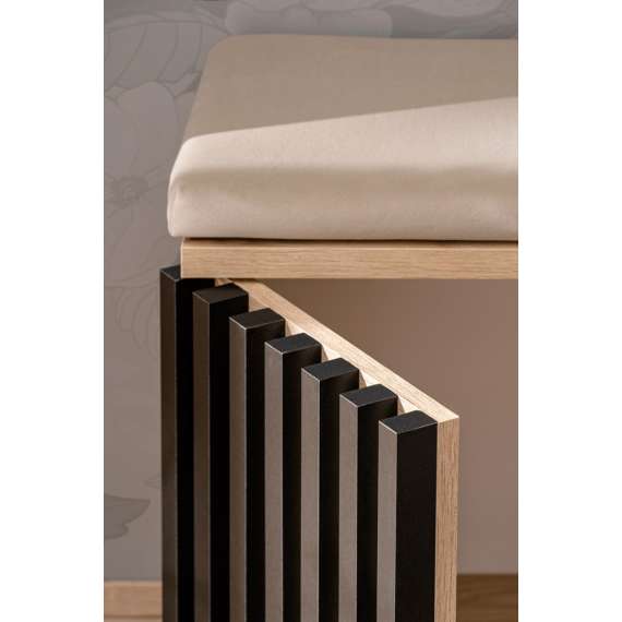 Entresett Pedro V  - hickory - svart matt - spiler