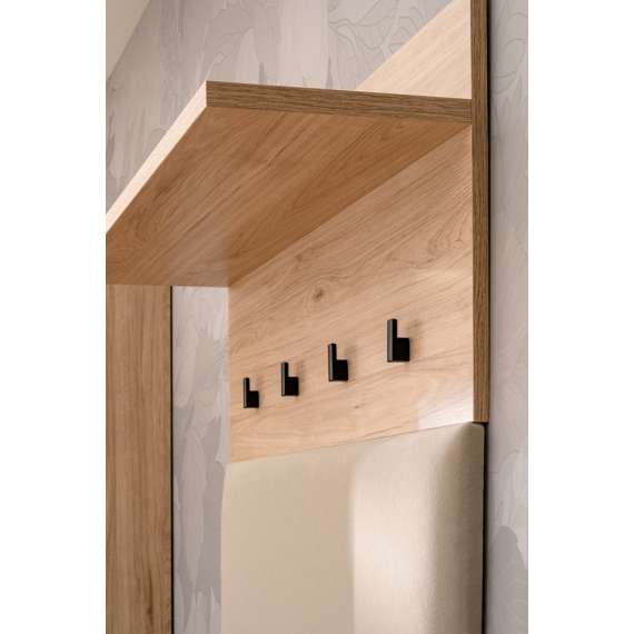 Entresett Pedro VII  - hickory - svart matt - spiler