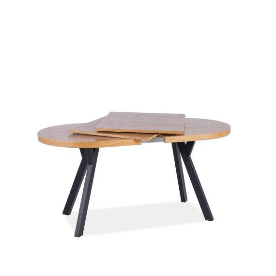 Spisebord Domingo 140(272)x80 cm - eik - uttrekkbart