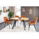 Spisebord Domingo 140(272)x80 cm - eik - uttrekkbart