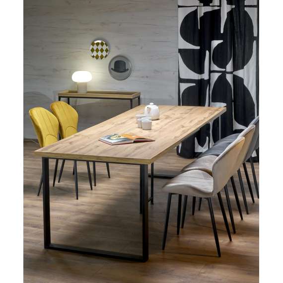 Spisebord Candido 160(310)x90 cm - eik - uttrekkbart