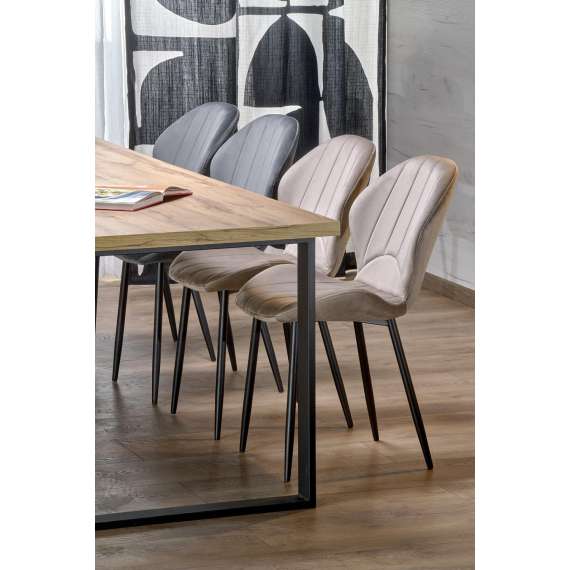 Spisebord Candido 160(310)x90 cm - eik - uttrekkbart