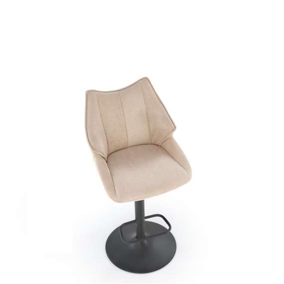 Barstol Burgos - beige - justerbar høyde