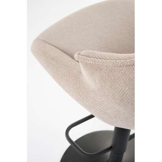 Barstol Burgos - beige - justerbar høyde